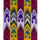 UZBEK MARGILAN HAND WOVEN SILK ATLAS FABRIC 51