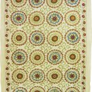 AMAZING LARGE DECORATIVE SUZANI FROM BUKHARA 1033