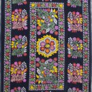 Uzbek Velour Machine Embroidery Suzani  From Thashkent / Uzbekistan 147