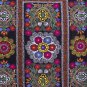 Uzbek Velour Machine Embroidery Suzani From Thashkent / Uzbekistan 146