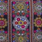 Uzbek Velour Machine Embroidery Suzani From Thashkent / Uzbekistan 146