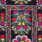 Uzbek Velour Machine Embroidery Suzani  From Thashkent / Uzbekistan 145