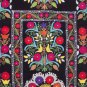 Uzbek Velour Machine Embroidery Suzani  From Thashkent / Uzbekistan 145