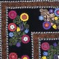 Uzbek Velour Machine Embroidery Suzani From Thashkent / Uzbekistan 143
