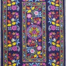 Uzbek Velour Machine Embroidery Suzani  From Thashkent / Uzbekistan 142