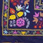 Uzbek Velour Machine Embroidery Suzani From Thashkent / Uzbekistan 142