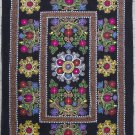 Uzbek Velour Machine Embroidery Suzani  From Thashkent / Uzbekistan 138