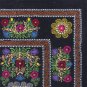 Uzbek Velour Machine Embroidery Suzani From Thashkent / Uzbekistan 137