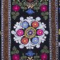 Uzbek Velour Machine Embroidery Suzani From Thashkent / Uzbekistan 136