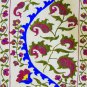 UZBEK HANDMADE SILK EMBROIDERED NURATA SUZANI 1040