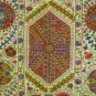 UZBEK SILK HANDMADE EMBROIDERY MEDALLION SUZANI  1164
