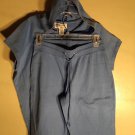 LADIES TOP AND BOTTOM SET MED PURPLE
