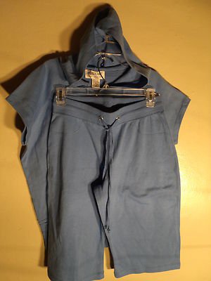 LADIES TOP AND BOTTOM SET MED PURPLE