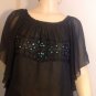 LADIES FREESTYLE TOP BLACK SMALL