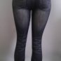 BAY6 LADIES JEANS LOOK LEGGING ONE SIZE FIT JUNIOR SIZE LIKE SMALL