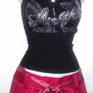 ANGEL GIRL LADIES JUNIOR SUMMER TOP SIZE SMALL
