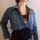 LADIES CREST JEAN TOP LONG SLEEVE SIZE 1XL