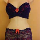 LADIES FSHION BRA SET SIZE 40D NEW