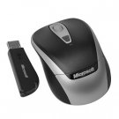 Microsoft 3000 4-Button Wireless Notebook Optical Scroll Mouse (Black/Gray)