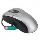 3-Button PS/2 Optical Scroll Mouse (Silver/Black)