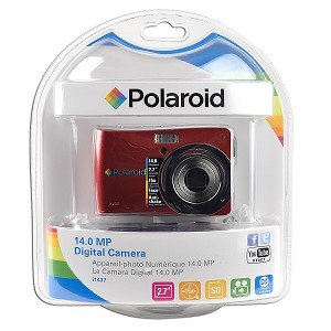 Polaroid i1437 14MP 3x Optical/5x Digital Zoom HD Camera (Red)