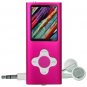 4GB USB 2.0 MP3 Digital Music/Video FM Player & Voice Recorder w/2" LCD & Camera (Pink)