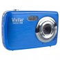 Vivitar ViviCam 7022 7.1MP 4x Digital Zoom HD Camera (Blueberry) - One Touch Sharing!
