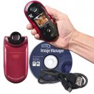 Sakar Swivel Shot 5.1MP 8x Digital Zoom HD Camera w/180° Rotating Lens (Red)
