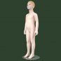 Age 4 Girl with Sculpture Head