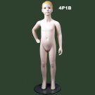 Age 4 Girl with Sculpture Head