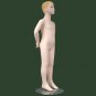 Age 4 Girl with Sculpture Head