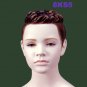 Age 8 Boy with sculpture Head