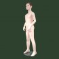 Age 8 Boy with sculpture Head