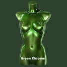 Green Chrome Female Torso