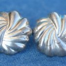 VINTAGE AIRESS STERLING SILVER EARRINGS SIGNED
