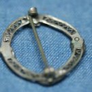 OLD VINTAGE ART DECO STONE PIN