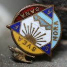 VINTAGE SWEDEN EAGLE ENAMEL SERVICE AWARD PIN