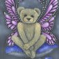 FAIRY TEDDY  BEAR BUTTERFLY MOUSEPAD KIMBEARLYS