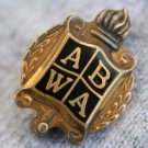 VINTAGE GOLD TONE FRATERNITY  PIN BROOCH  FRAT