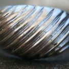 VINTAGE BEAU STERLING SILVER DOME RING SIGNED