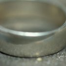 STERLING SILVER BAND RING SIGNED