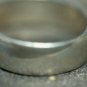 STERLING SILVER BAND RING SIGNED