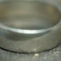 STERLING SILVER BAND RING SIGNED