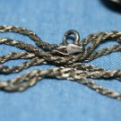 STERLING SILVER LINK CHAIN NECKLACE 16"