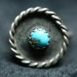MEXICO STERLING SILVER TURQUOISE GEMSTONE RING