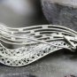 VINTAGE STERLING SILVER FILIGREE PIN