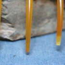 ANTIQUE BUTTERSCOTCH BAKELITE HAIR COMB