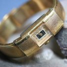 VINTAGE DECO LADIES ANKER GF CUFF WRISTWATCH 17 JEWELS