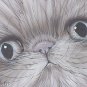 ORIGINAL ART PERSIAN CAT KITTY CAT ARTWORK KIMBEARLYS