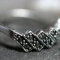 STERLING SILVER MARCASITE RING